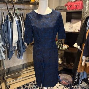 Anne Klein Blue and Black Dress